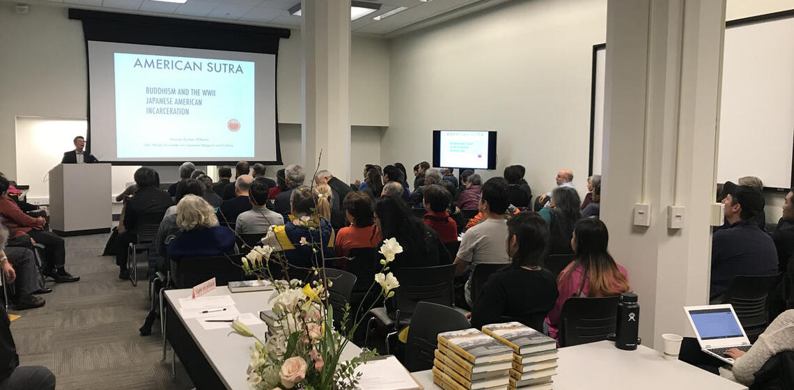 Professor Duncan Williams (USC) presents his new book, "American Sutra" (February 25, 2019)