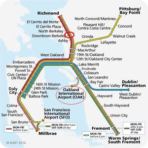 BART OAK-Downtown Berkeley